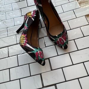 Inc Colorful Graphic Women's Heels
